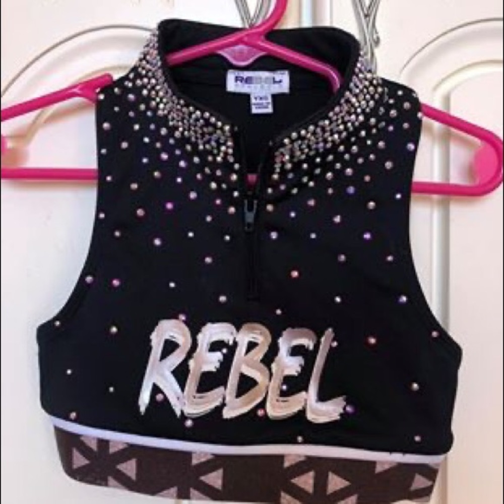 Rebel Athletic EUC YXSMALL TOP
